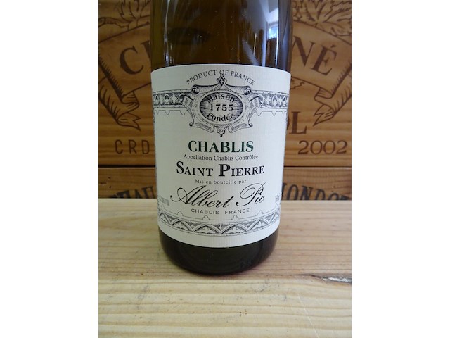 9x 75cl chablis saint pierre 2014 - afbeelding 2 van  4