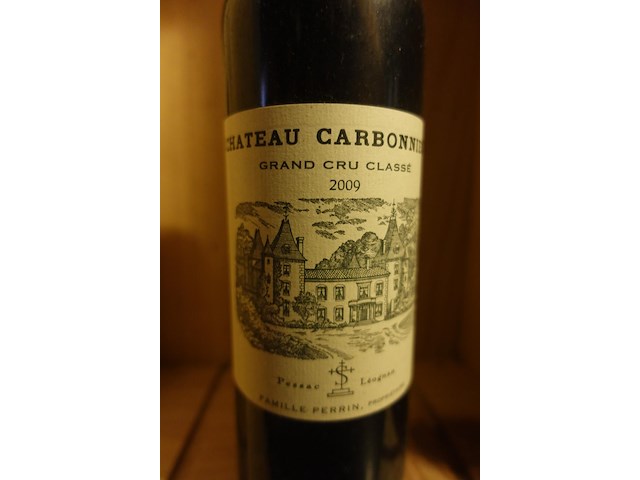 9x 75cl chateau carbonnieux grand cru classe 2009 - afbeelding 2 van  3