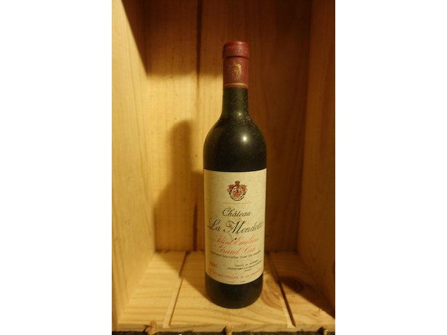 9x 75cl chateau la mondohe grand cru 1991 - afbeelding 1 van  3