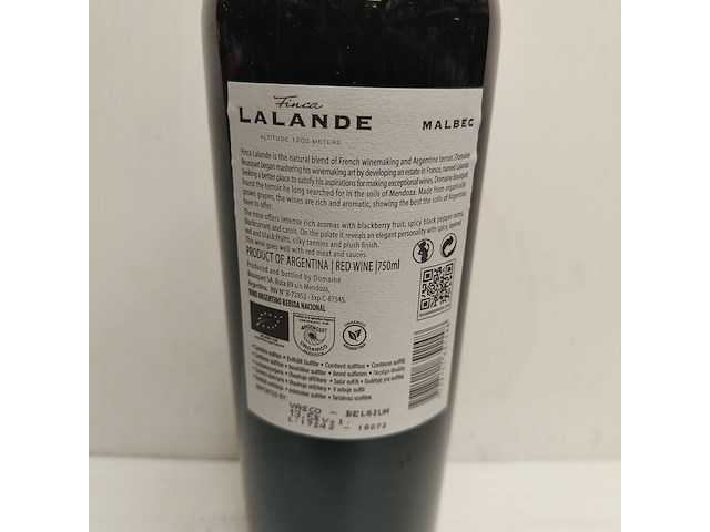 9x 75cl finca lalande - afbeelding 2 van  2