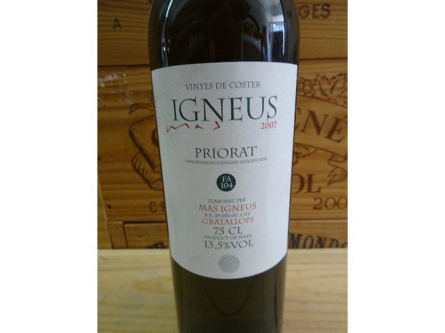 9x 75cl igneus priorat 2007 - afbeelding 2 van  4