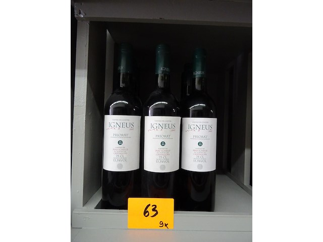 9x 75cl igneus priorat 2007 - afbeelding 4 van  4