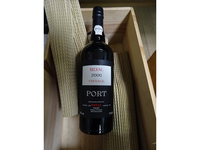 9x 75cl silval vintage port 2000 - afbeelding 2 van  3