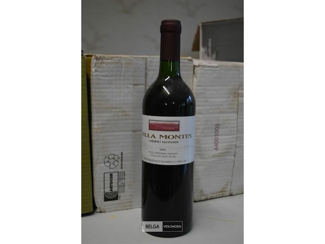 9x 75cl villa montes cabernet sauvignon - afbeelding 1 van  4