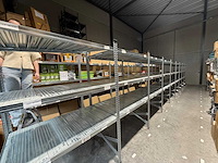 9x aluminium rekken – totaal ±10,8 meter – lot 113 - afbeelding 3 van  7