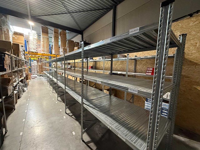 9x aluminium rekken – totaal ±10,8 meter – lot 113 - afbeelding 4 van  7