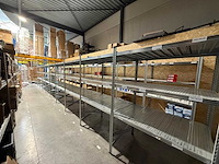 9x aluminium rekken – totaal ±10,8 meter – lot 113 - afbeelding 5 van  7