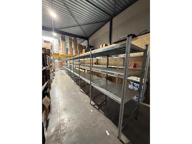 9x aluminium rekken – totaal ±10,8 meter – lot 113 - afbeelding 7 van  7
