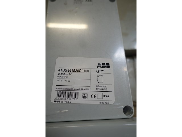 9x diverse aansluitdoos abb - afbeelding 5 van  8