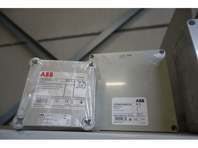 9x diverse aansluitdoos abb - afbeelding 6 van  8