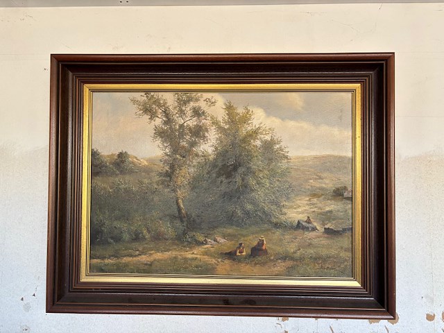 9x diverse kunstwerken/schilderijen - afbeelding 1 van  8