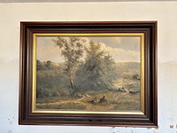 9x diverse kunstwerken/schilderijen - afbeelding 1 van  8