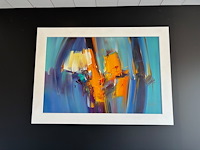 9x diverse kunstwerken/schilderijen - afbeelding 3 van  8