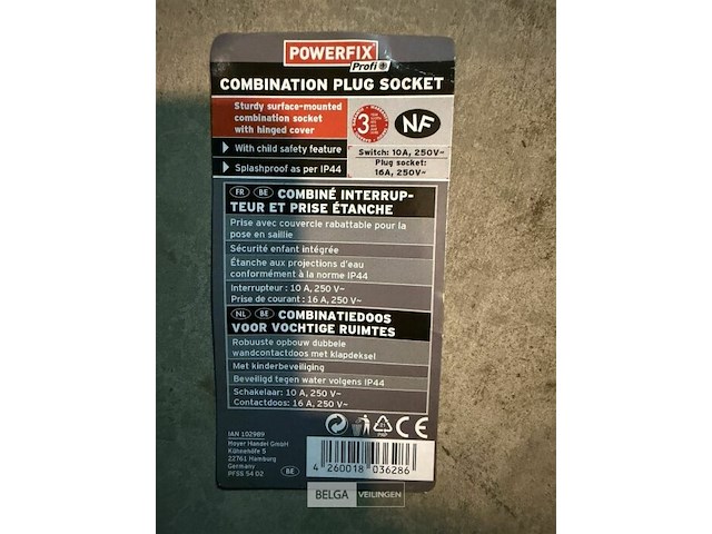 ± 9x dubbel combinatieschakelaars - afbeelding 4 van  4