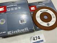 9x einell slijpschijf/kettingslijper 3,2mm - afbeelding 1 van  3