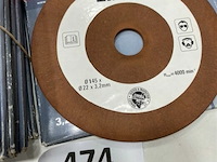 9x einell slijpschijf/kettingslijper 3,2mm - afbeelding 3 van  3