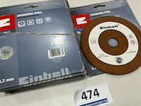 9x einell slijpschijf/kettingslijper 3,2mm - afbeelding 1 van  3