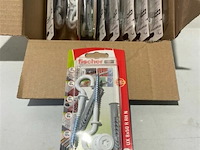 9x fischer ux 8x50 met ronde haak wit 2stuks - afbeelding 3 van  3