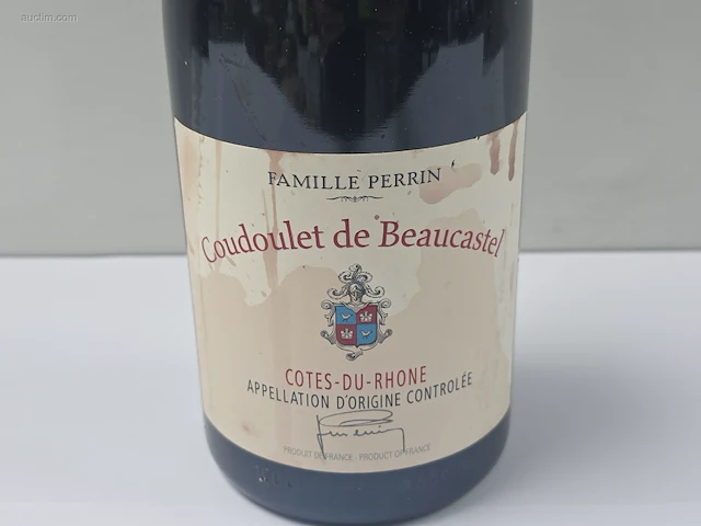 (9x) fles(sen) coudoulet de beaucastel 150 - afbeelding 2 van  6