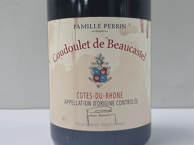 (9x) fles(sen) coudoulet de beaucastel 150 - afbeelding 3 van  6