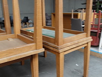9x houten tafel - afbeelding 5 van  5