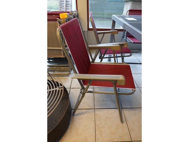9x klapstoel - afbeelding 3 van  3