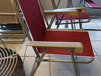 9x klapstoel - afbeelding 3 van  3