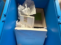 9x kunstof opbergbox + inhoud - afbeelding 2 van  12