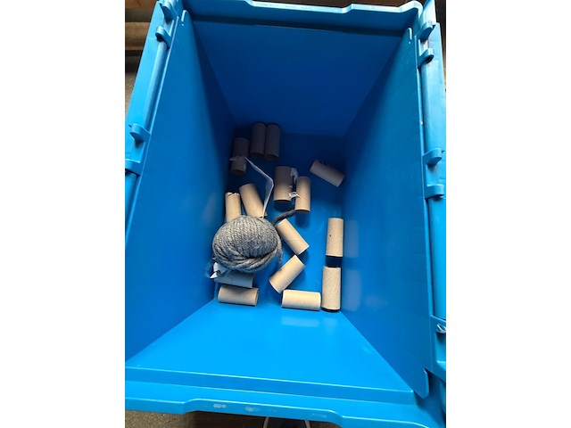 9x kunstof opbergbox + inhoud - afbeelding 3 van  12