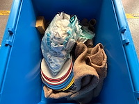 9x kunstof opbergbox + inhoud - afbeelding 12 van  12