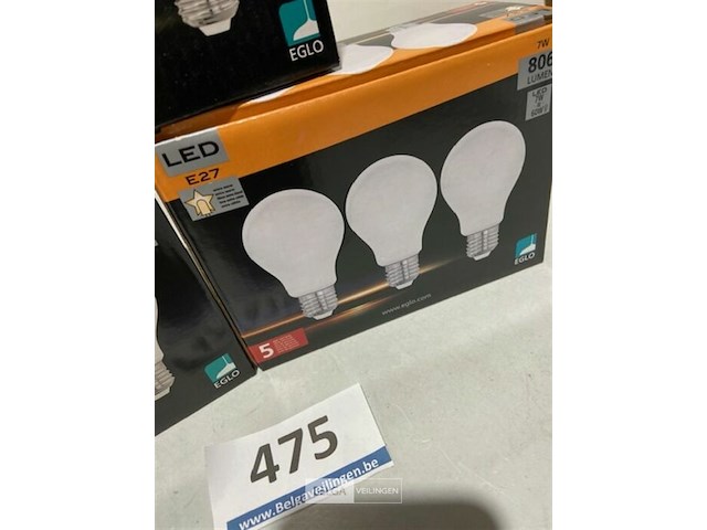 9x led lamp 806 lumen e27 - afbeelding 3 van  3