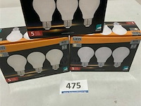 9x led lamp 806 lumen e27 - afbeelding 1 van  3