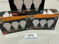 9x led lamp 806 lumen e27 - afbeelding 1 van  3