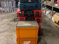 9x lege werkkoffer - afbeelding 1 van  2