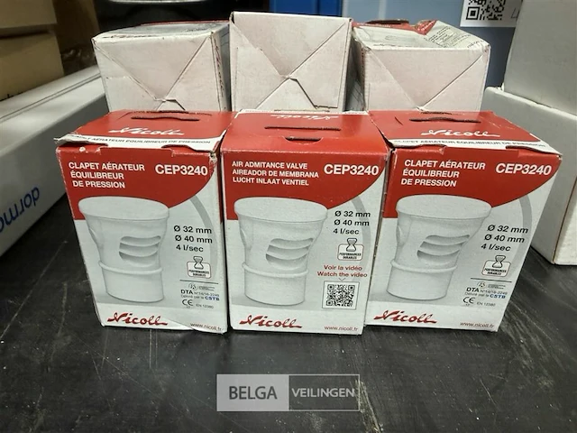 9x lucht inlaat ventiel nicoll - afbeelding 1 van  2