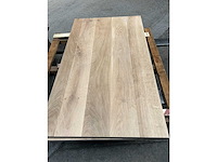 9x massief eiken traptreden 33mm - afbeelding 3 van  4