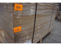 9x massief eiken traptreden/legborden 25mm - afbeelding 5 van  5