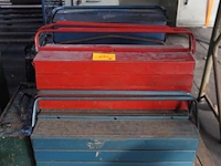 9x metalen gereedschapskoffer - afbeelding 2 van  2