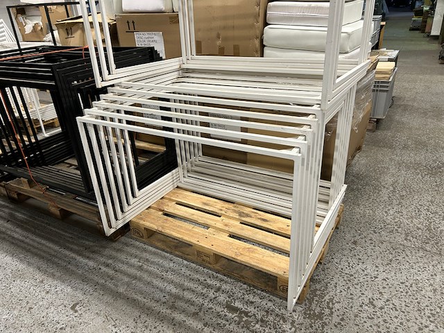 9x metalen tafelframe - afbeelding 1 van  4