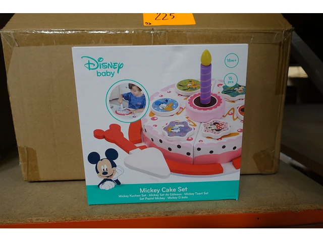9x mikey cake set disney - afbeelding 1 van  2