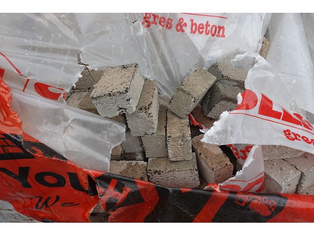 9x pallet diverse stenen en toebehoren - afbeelding 3 van  14