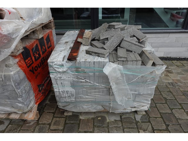 9x pallet diverse stenen en toebehoren - afbeelding 5 van  14