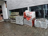 9x pallet diverse stenen en toebehoren - afbeelding 1 van  14