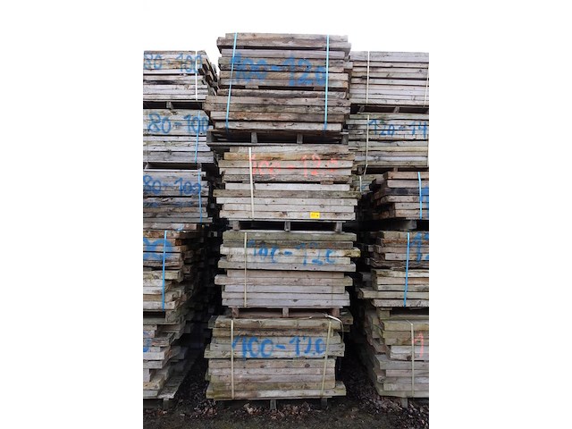 9x pallet hout - afbeelding 1 van  4