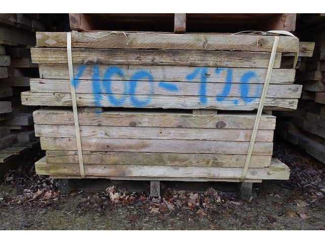 9x pallet hout - afbeelding 3 van  4