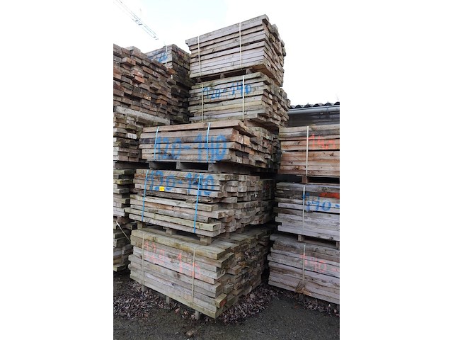 9x pallet hout - afbeelding 4 van  4