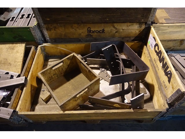 9x pallet metalen onderdelen - afbeelding 12 van  12