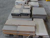 9x pallet rest tegels/plinten - afbeelding 1 van  11