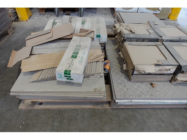 9x pallet rest tegels/plinten - afbeelding 5 van  11