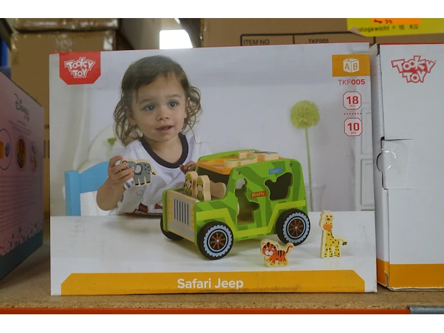 9x safari jeep tooky toy - afbeelding 1 van  2